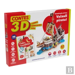 Bertrand.pt - Cuentos 3d - Barco Pirata - Catalan