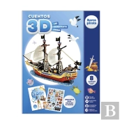 Cuentos Para Imaginar Y Construir 3d - Barco Pirata