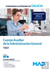 Cuerpo Auxiliar Admin. General Comunidad Galicia Test