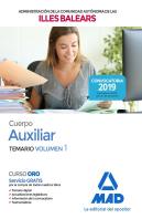Cuerpo Auxiliar De La Administración General De La Comunidad Autónoma De Las Illes Balears. Temario