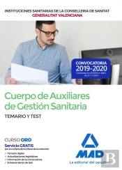 Cuerpo De Auxiliares De Gestión Sanitaria De La Administración De La Generalitat Dependientes De La
