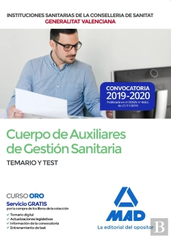 Bertrand.pt - Cuerpo De Auxiliares De Gestión Sanitaria De La Administración De La Generalitat Dependientes De La