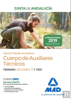 Bertrand.pt - Cuerpo De Auxiliares Técnicos Opción Medio Ambiente De La Junta De Andalucía. Temario Volumen 2 Y Te