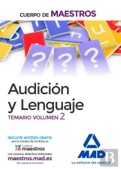 Cuerpo De Maestros Audicion Y Lenguaje. Temario Volumen 2 