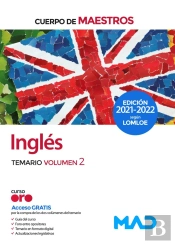 Cuerpo De Maestros Ingles Temario Vol 2