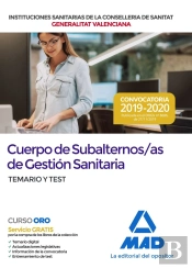 Cuerpo De Subalternos/As De Gestión Sanitaria De La Administración De La Generalitat Dependientes De