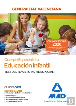 Bertrand.pt - Cuerpo Especialista En Educación Infantil De La Administración De La Generalitat Valenciana. Test De