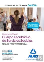 Cuerpo Facultativo De Servicios Sociales (Subgrupos A1 Y A2) De La Comunidad Autónoma De Galicia. Te