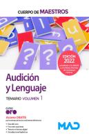 Cuerpo Maestros Audicion Y Lenguaje Temario Volumen 1