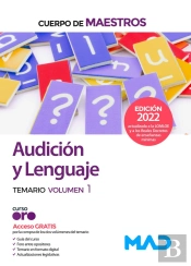 Cuerpo Maestros Audicion Y Lenguaje Temario Volumen 1