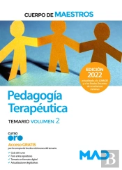 Cuerpo Maestros Pedagogia Terapeutica Temario Volumen 2
