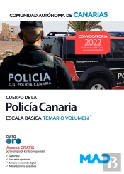 Cuerpo Policia Canaria Escala Basica Temario Volumen