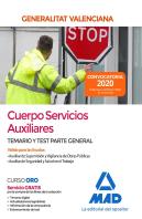 Cuerpo Servicios Auxiliares De La Administración De La Generalitat Valenciana. Parte General Temario