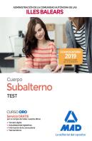 Cuerpo Subalterno De La Administración General De La Comunidad Autónoma De Las Illes Balears. Test