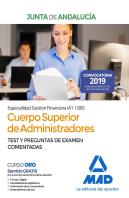 Cuerpo Superior De Administradores [Especialidad Gestión Financiera (A1 1200)] De La Junta De Andalu