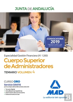 Bertrand.pt - Cuerpo Superior De Administradores [Especialidad Gestión Financiera (A1 1200)] De La Junta De Andalu