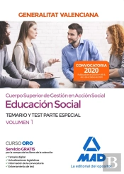 Cuerpo Superior De Gestión En Acción Social De La Administración De La Generalitat Valenciana, Escal
