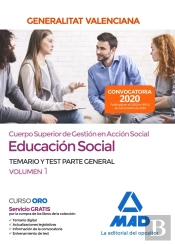 Cuerpo Superior De Gestión En Acción Social De La Administración De La Generalitat Valenciana, Escal