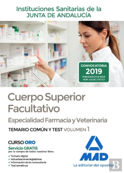 Bertrand.pt - Cuerpo Superior Facultativo De Las Instituciones Sanitarias De La Junta De Andalucía, Especialidad F