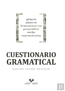 Bertrand.pt - Cuestionario Gramatical. Género, Número, Determinativos, Pronombre, Verbo, Concordancia