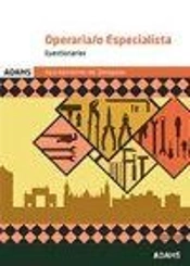 Cuestionarios Operaria/O Especialista Ayuntamineto De Zaragoza