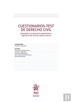Bertrand.pt - Cuestionarios-Test De Derecho Civil (Adaptados Al Programa De Oposiciones A Ingreso En Las Carreras