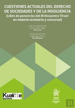 Bertrand.pt - Cuestiones Actuales Del Derecho De Sociedades Y De La Insolvencia.