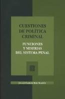 Cuestiones De Política Criminal