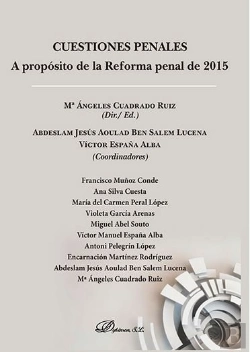 Bertrand.pt - Cuestiones Penales. A Propósito De La Reforma Penal De 2015