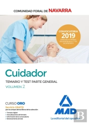 Cuidador De La Administración De La Comunidad Foral De Navarra. Temario Y Test Parte General 2