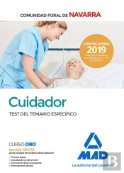 Cuidador De La Administración De La Comunidad Foral De Navarra. Test Del Temario Específico