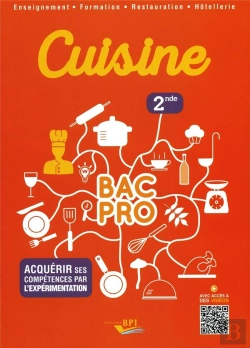 Bertrand.pt - Cuisine ; Bac Pro ; 2nde (Édition 2016)