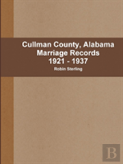 Cullman County, Alabama Marriages 1921 - 1937