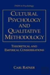 Cultural Psychology And Qualitative Methodology