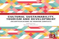 Cultural Sustainability, Tourism And Development