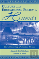 Culture And Educational Policy In Hawai'I