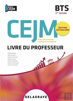 Bertrand.pt - Culture Économique, Juridique Et Managériale : Bts 1re Année Bts ; Pochette Livre Du Professeur (Édition 2022)