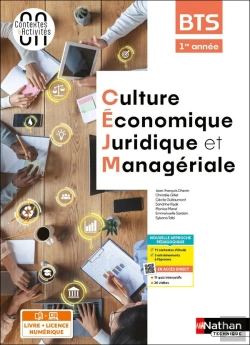 Bertrand.pt - Culture Économique, Juridique Et Managériale - Bts 1re Année - Coll. Contextes & Activités - Éd. 2025 - Livre + Licence