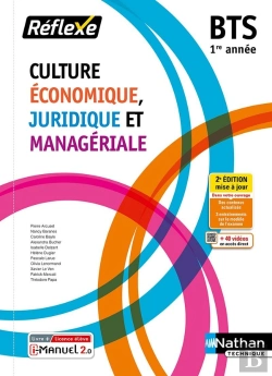 Bertrand.pt - Culture Économique Juridique Et Managériale : Bts : 1re Année (Édition 2021)