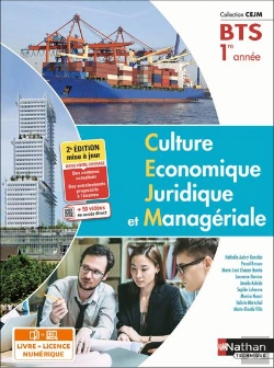 Bertrand.pt - Culture Économique, Juridique Et Managériale : Bts : 1re Année : Livre + Licence Élève (Édition 2022)