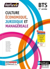 Culture Économique, Juridique Et Managériale ; Bts ; 1re Année ; Livre + Licence Élève (Édition 2023)
