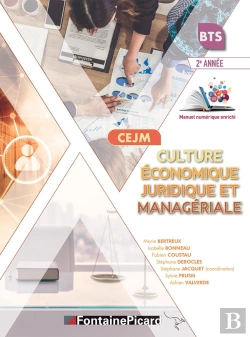 Bertrand.pt - Culture Économique, Juridique Et Managériale ; Bts 2e Année ; Livre De L'Élève