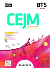 Culture Économique, Juridique Et Managériale (Cejm) : 1re Année Bts ; Pochette De L'Élève (Édition 2024)