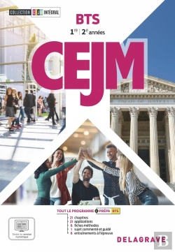 Bertrand.pt - Culture Économique, Juridique Et Managériale (Cejm) : 1re Et 2e Années Bts ; Pochette Élève (Édition 2026)