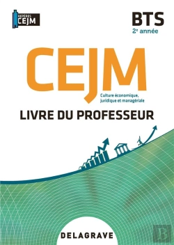 Bertrand.pt - Culture Économique, Juridique Et Manageriale (Cejm) : 2e Annee Bs ; Pochette - Livre Du Professeur (Édition 2021)