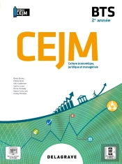 Culture Économique, Juridique Et Managériale (Cejm) : 2e Année Bts ; Pochette Élève (Édition 2021)