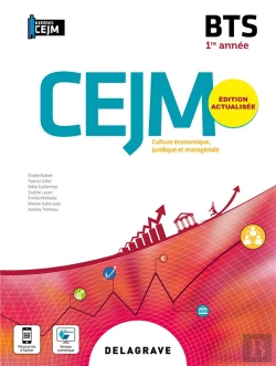 Bertrand.pt - Culture Économique, Juridique Et Managériale, Cejm ; Bts, 1re Année ; Pochette Élève