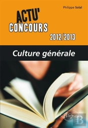 Culture Generale 2012-2013