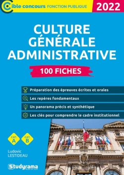 Bertrand.pt - Culture Generale Administrative - 100 Fiches - 2022