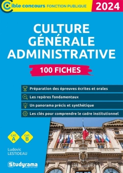 Bertrand.pt - Culture Générale Administrative : 100 Fiches (Édition 2024)